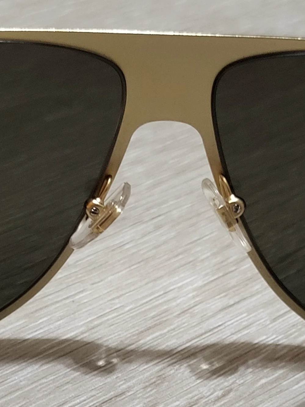 ✨️ Versace Men’s Custom Gold Aviator Sunglasses
